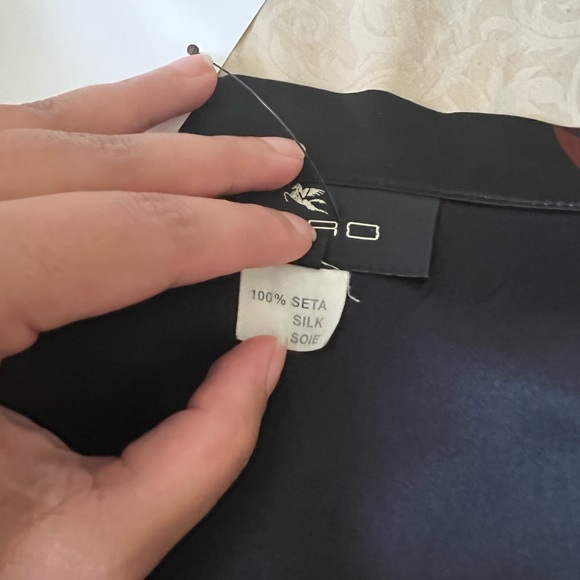 ETRO Silk Midi Length Skirt Size: L | US10, IT46 - Picture 7 of 11